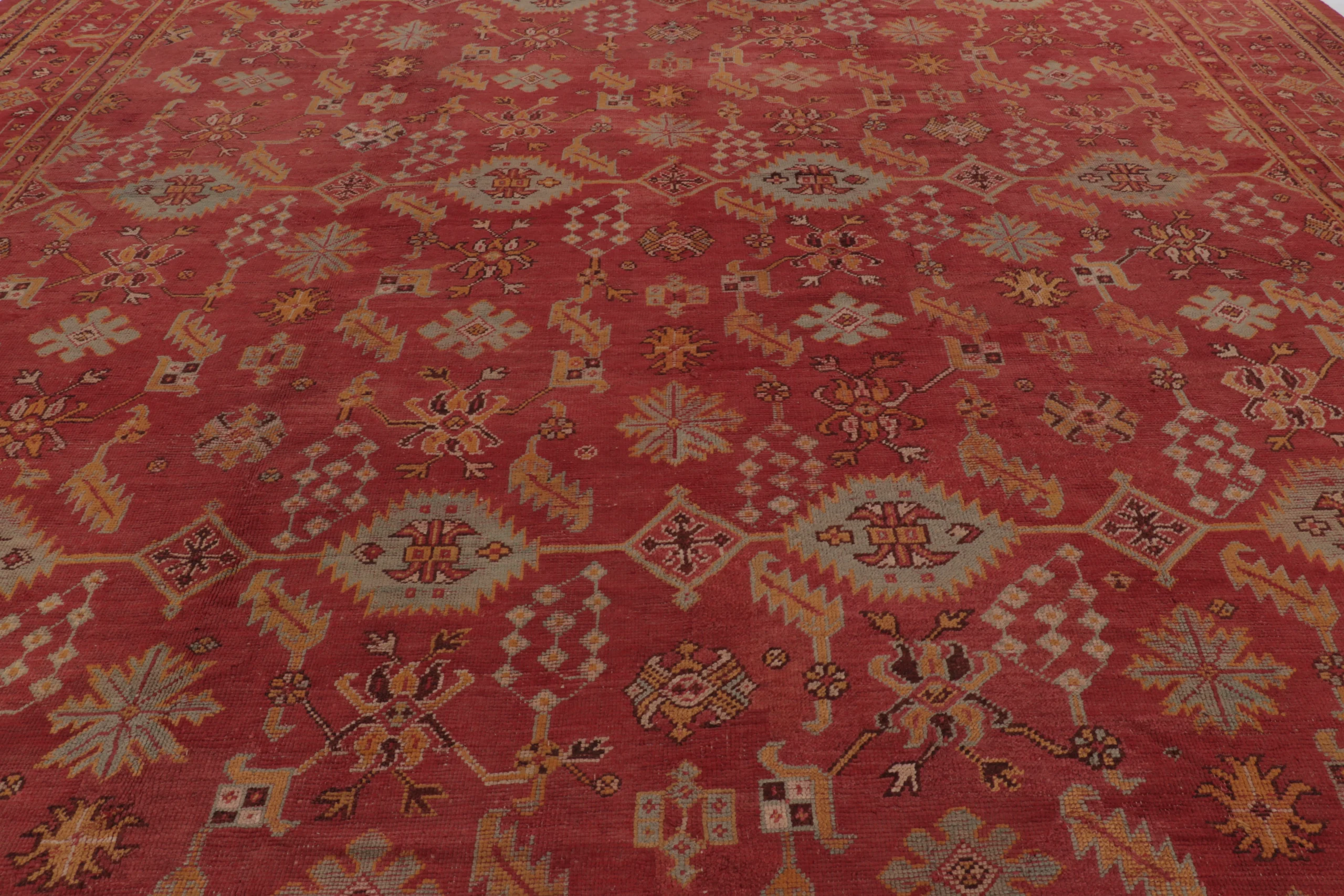 Antique Oversized Oushak Rug