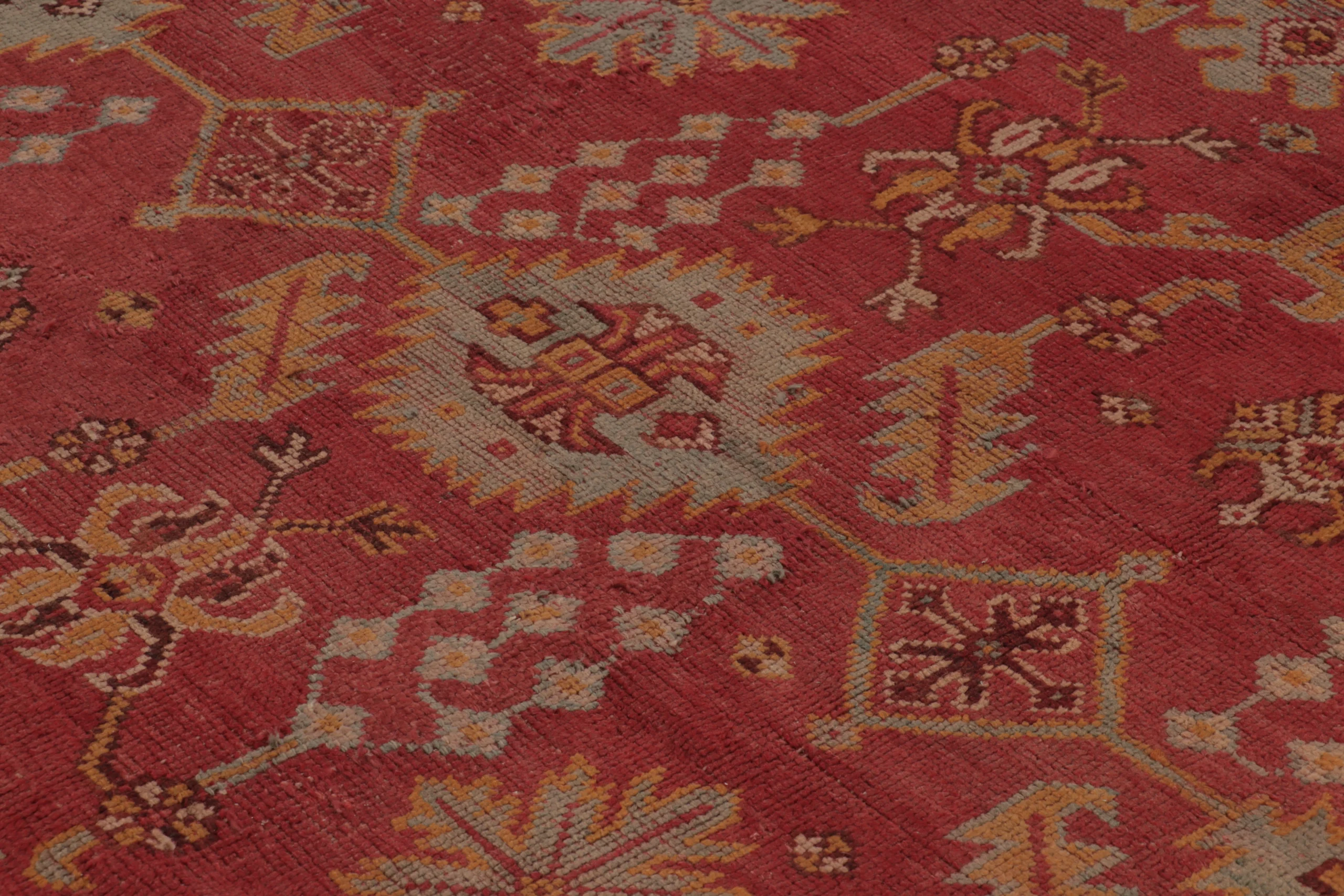 Antique Oversized Oushak Rug