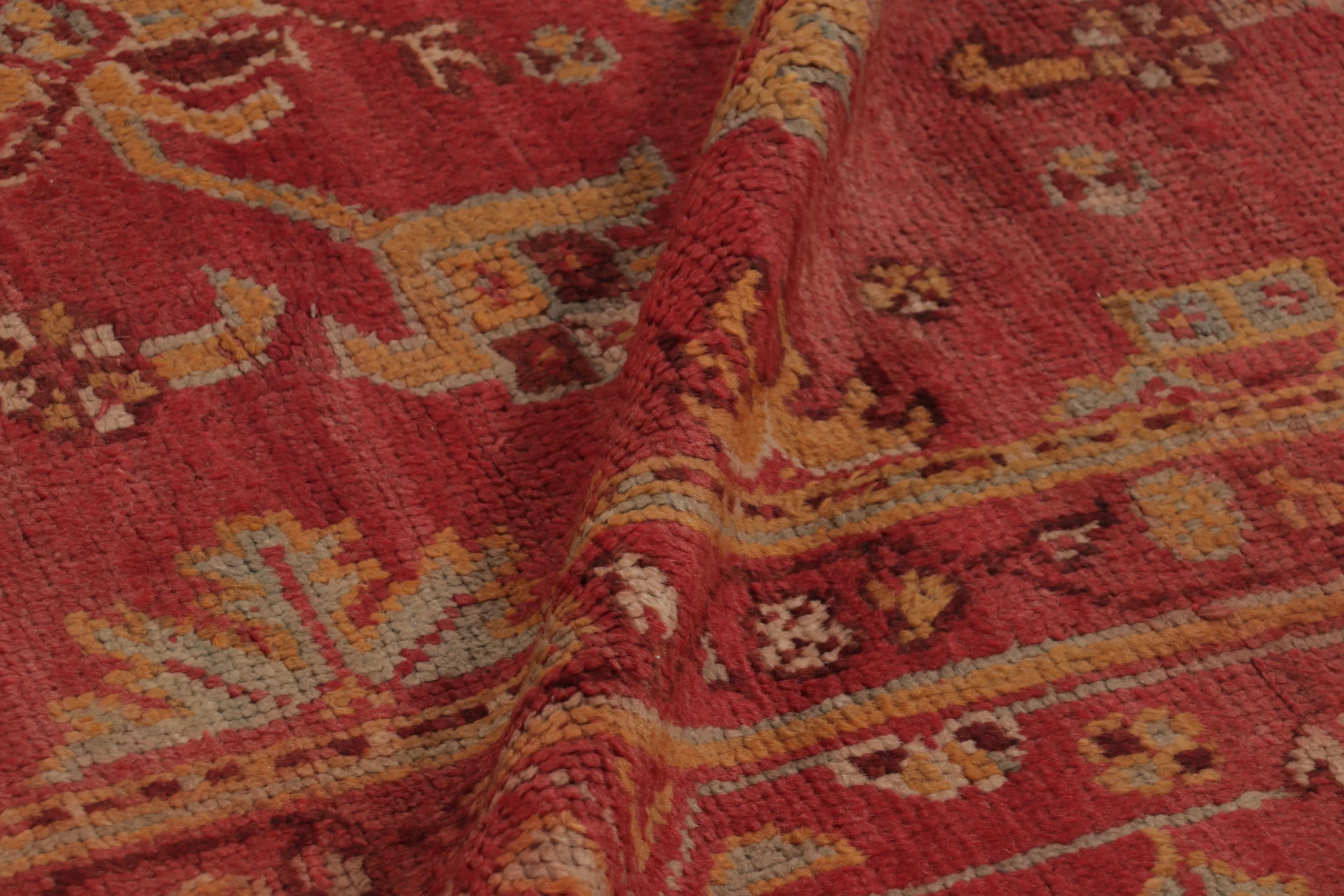 Antique Oversized Oushak Rug