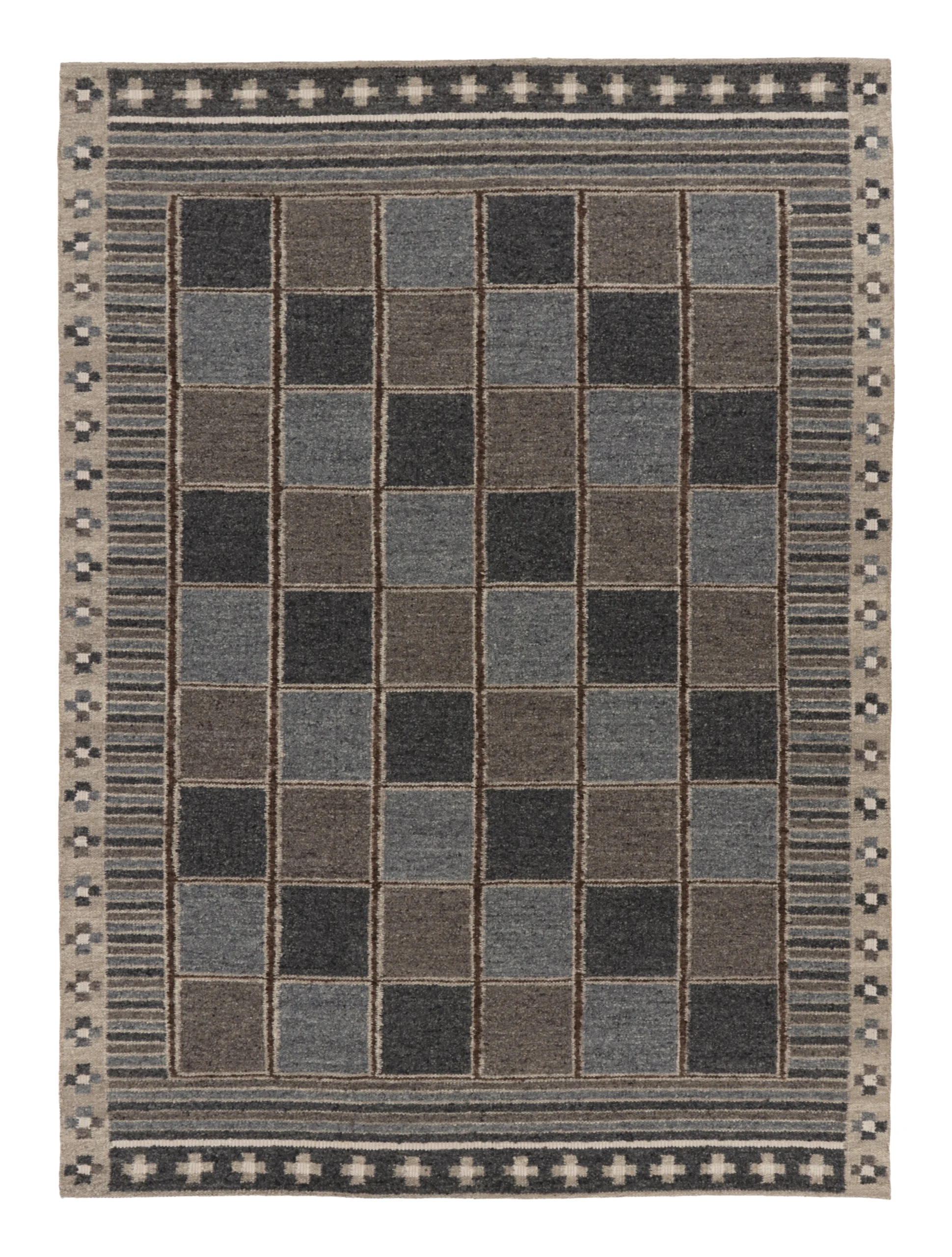 Scandinavian Geometric Rug