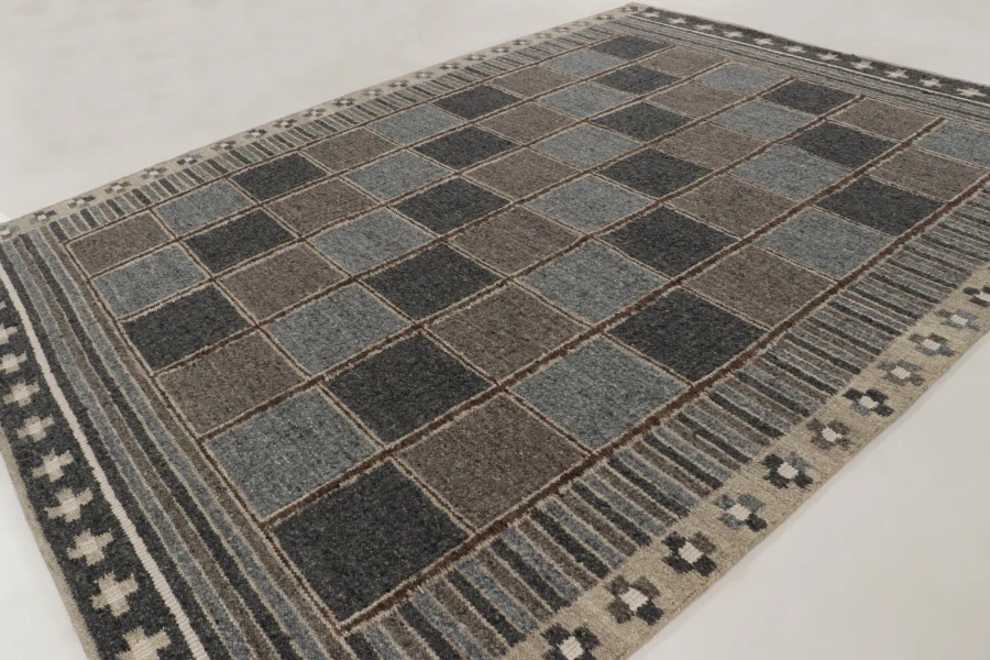 Scandinavian Geometric Rug