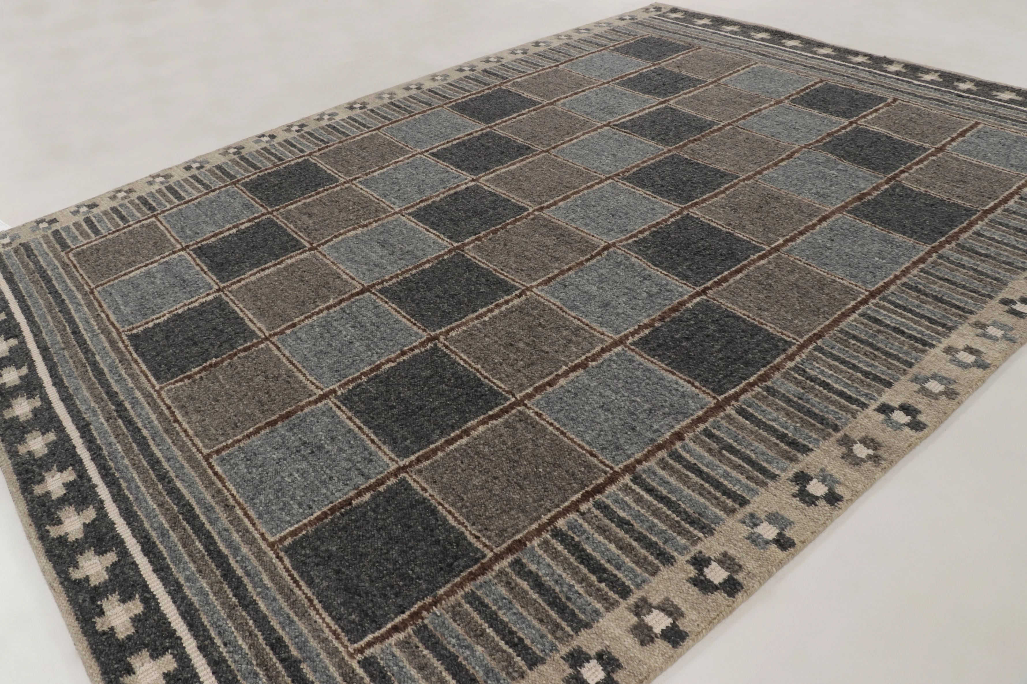 Scandinavian Geometric Rug