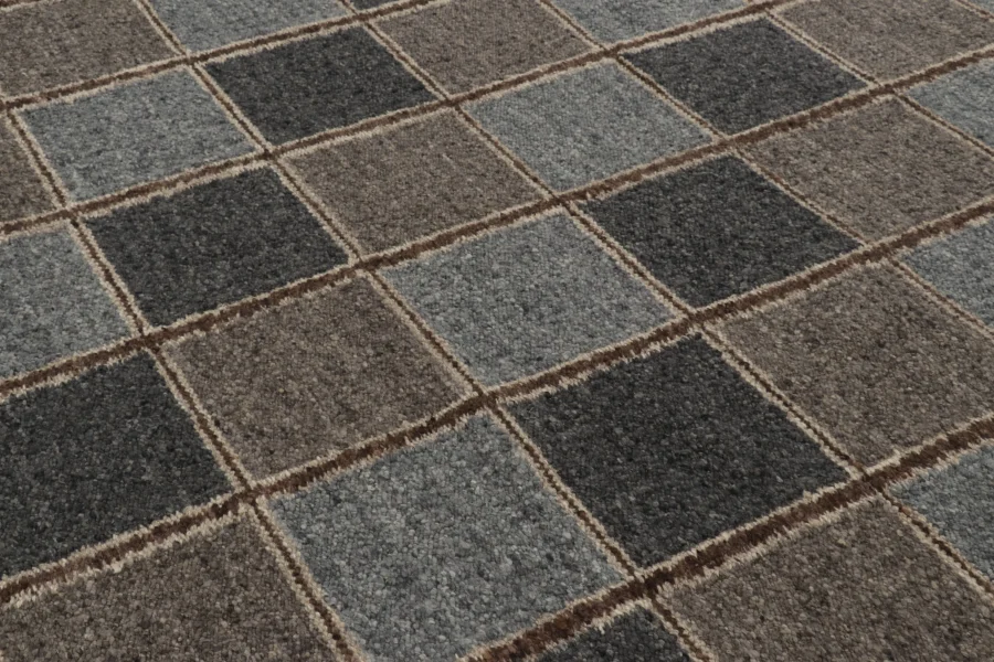 Scandinavian Geometric Rug
