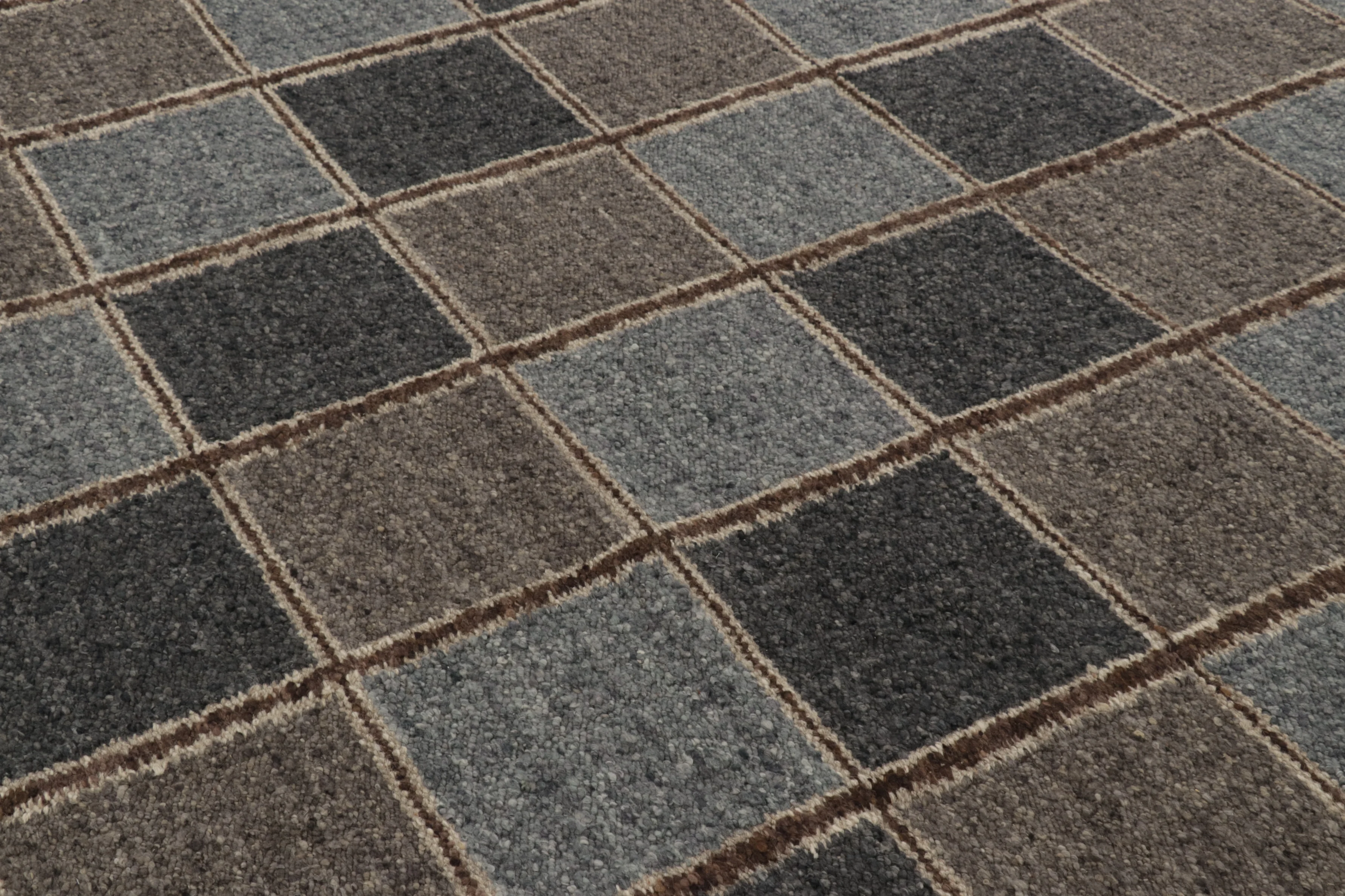 Scandinavian Geometric Rug