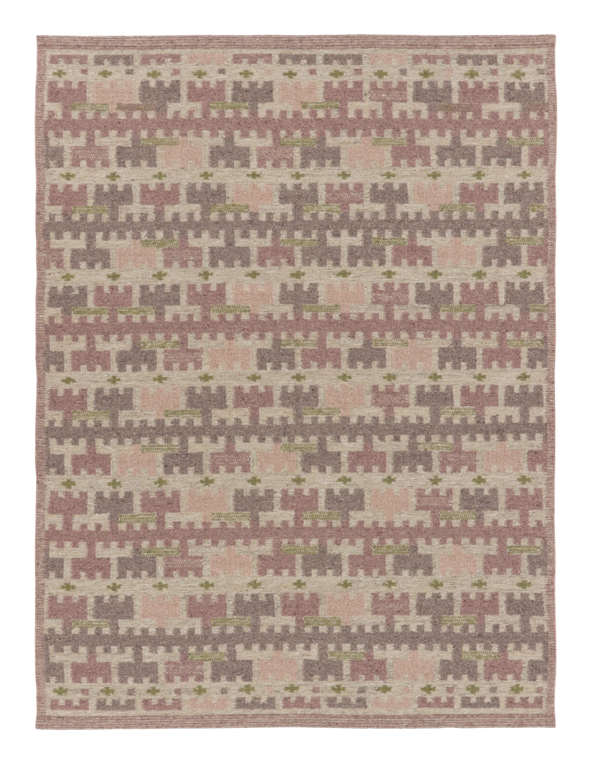 Contemporary Scandinavian Flatweave Rug