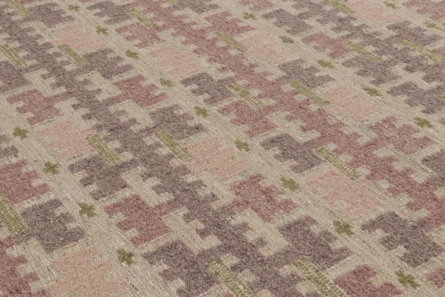 Contemporary Scandinavian Flatweave Rug