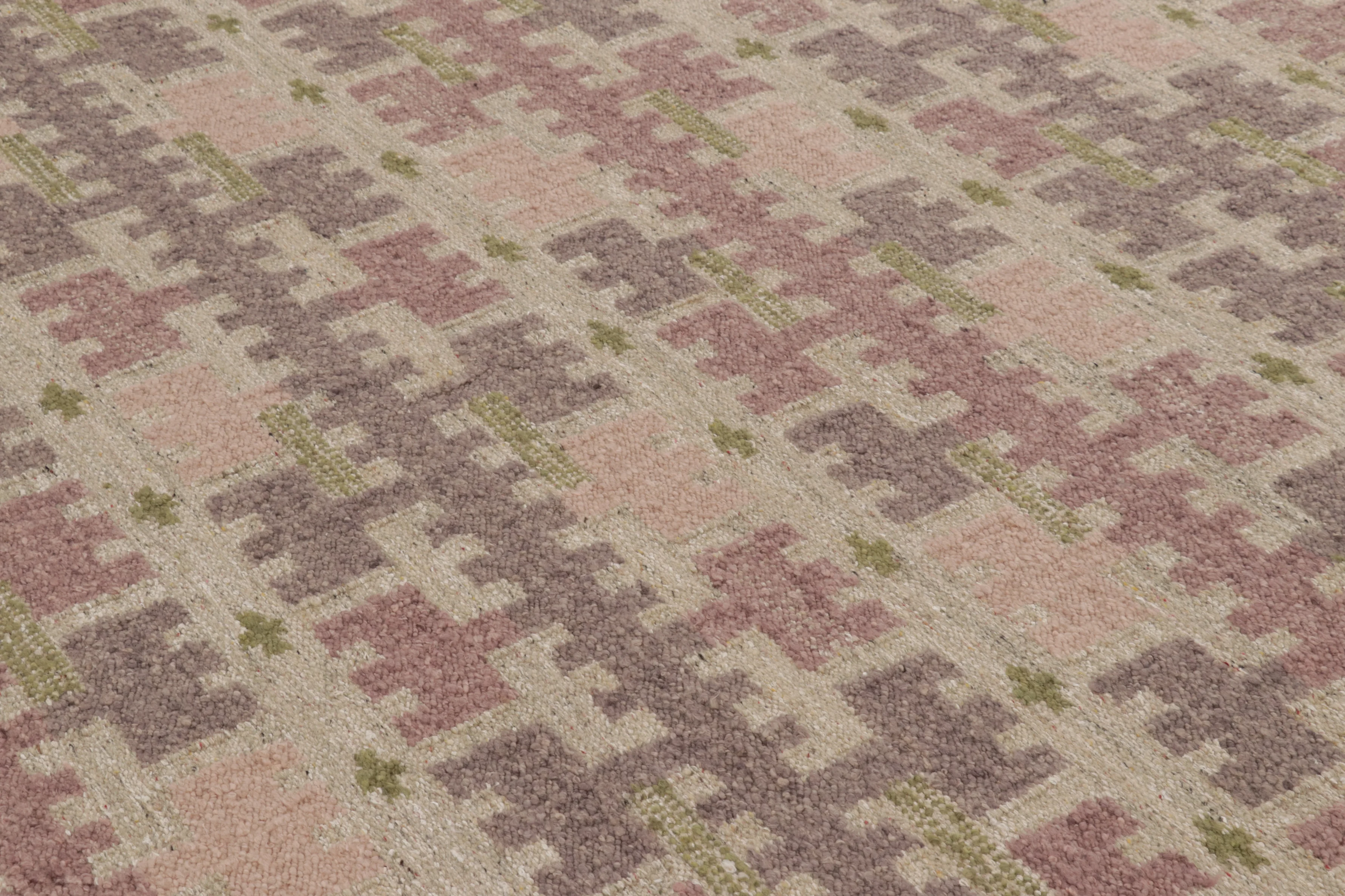 Contemporary Scandinavian Flatweave Rug