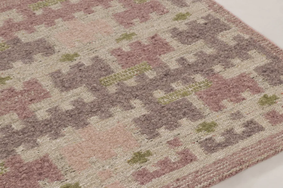 Contemporary Scandinavian Flatweave Rug