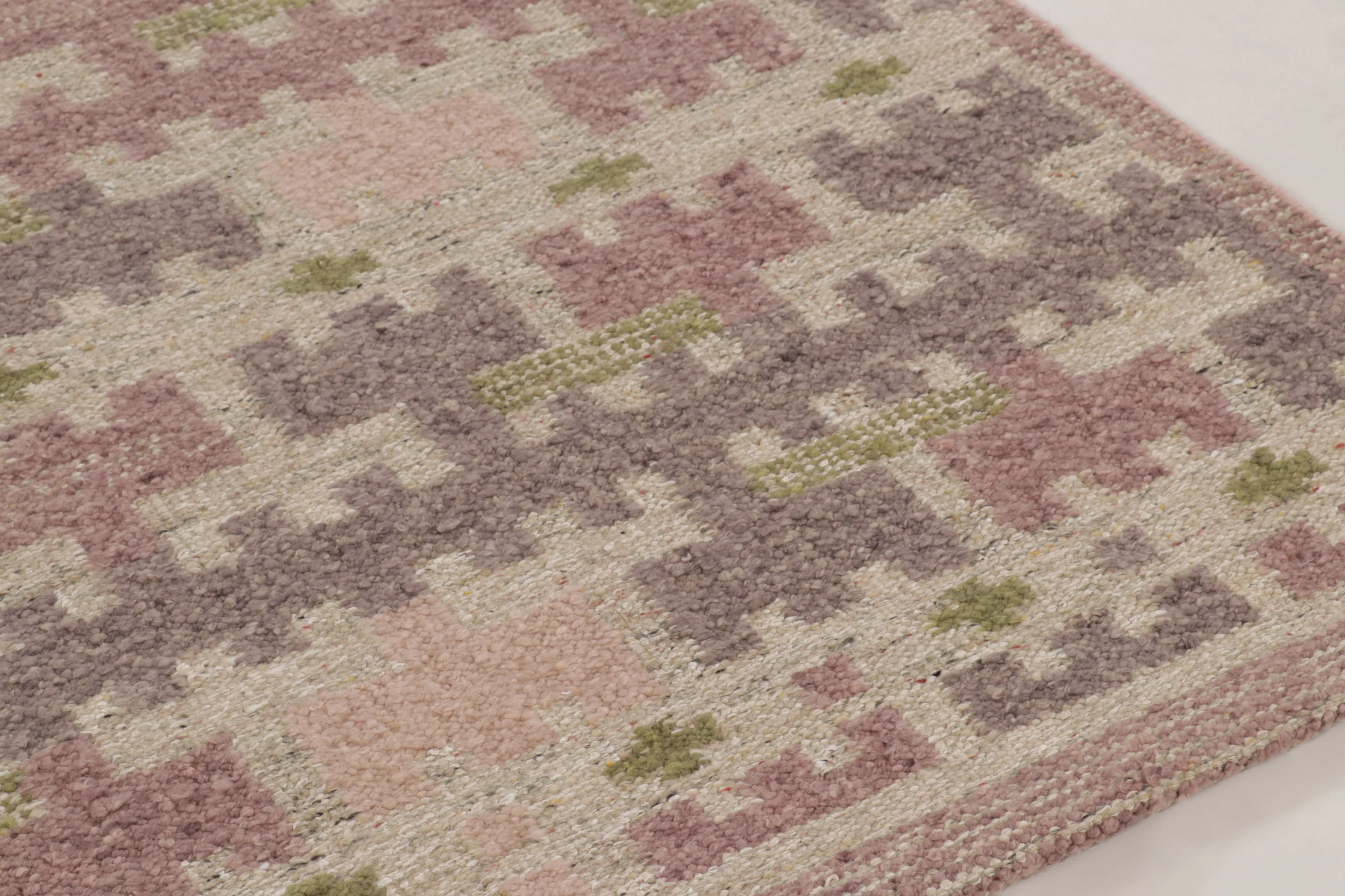 Contemporary Scandinavian Flatweave Rug
