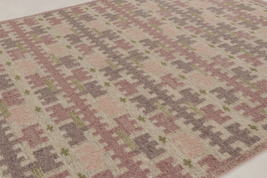 Contemporary Scandinavian Flatweave Rug