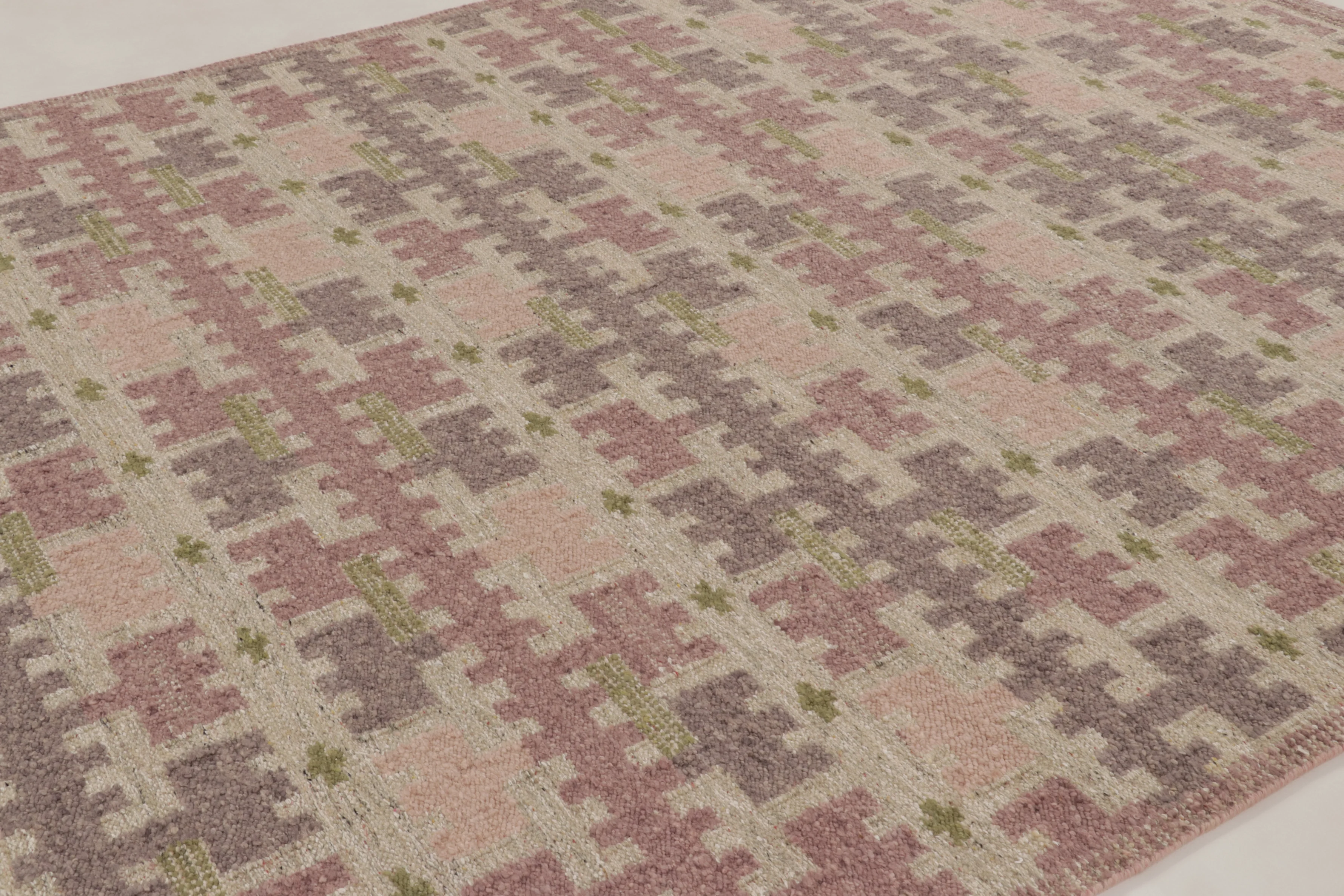 Contemporary Scandinavian Flatweave Rug