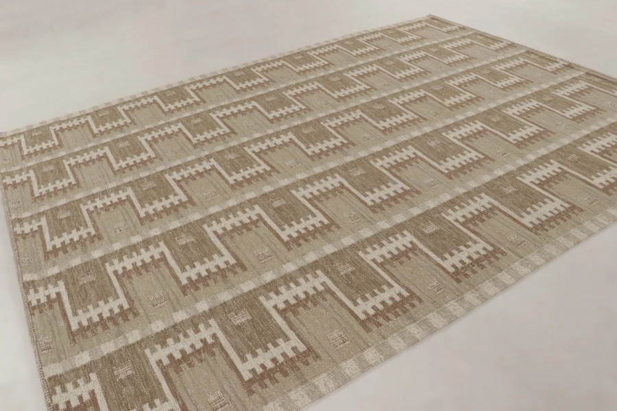 Contemporary Scandinavian Custom Rug