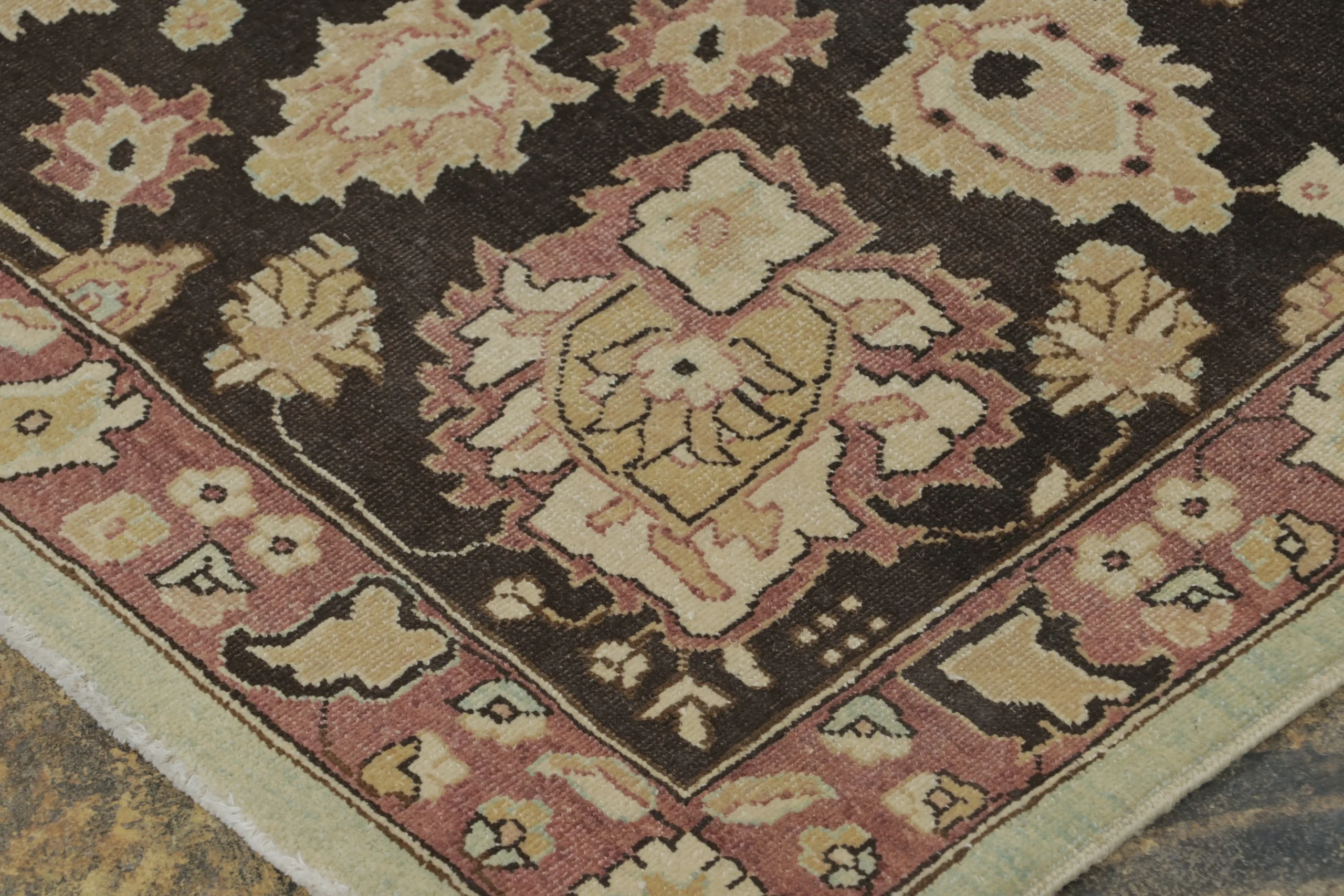 Vintage Agra Floral Rug