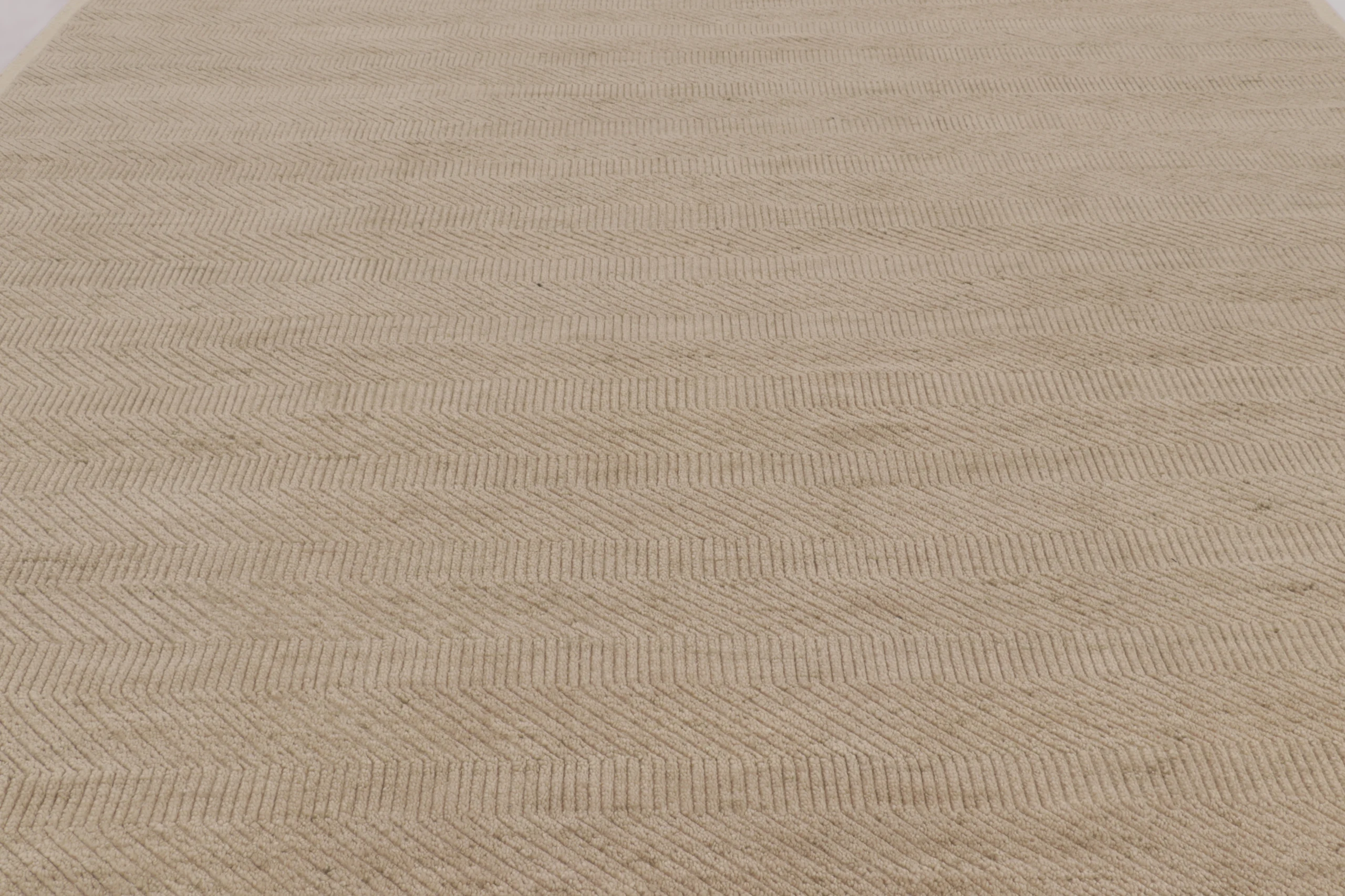 Modern Textural Oversized Custom Rug