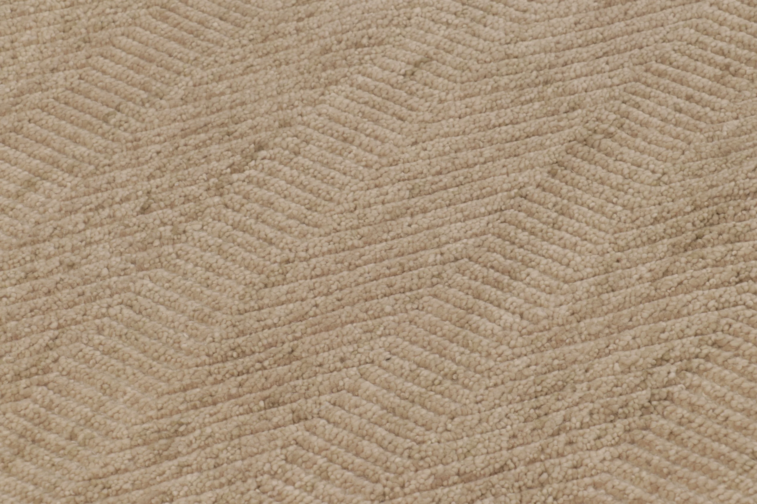 Modern Textural Oversized Custom Rug