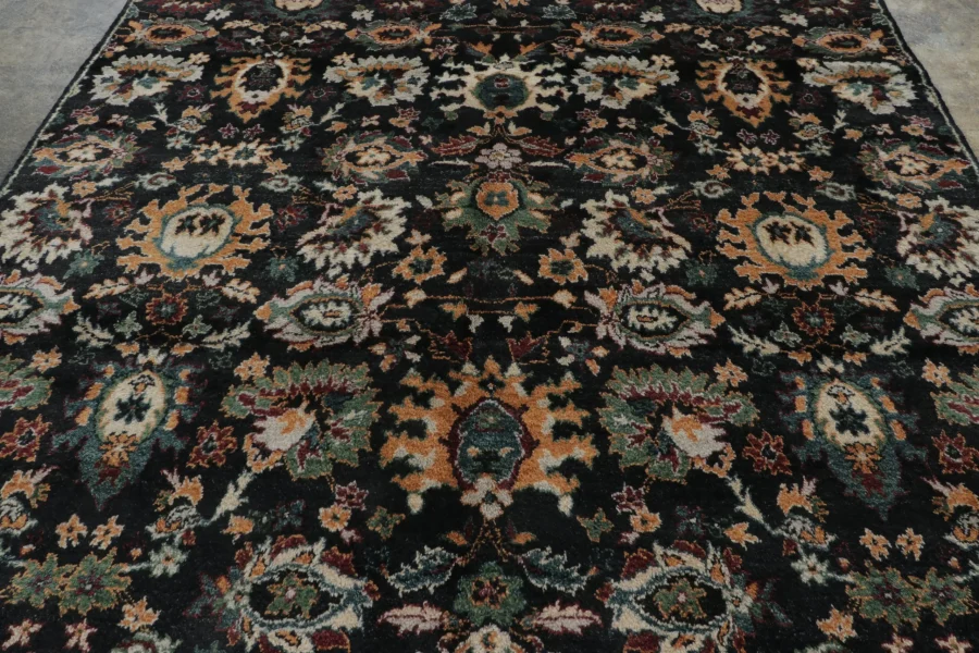 Modern Floral Karabagh Style Rug