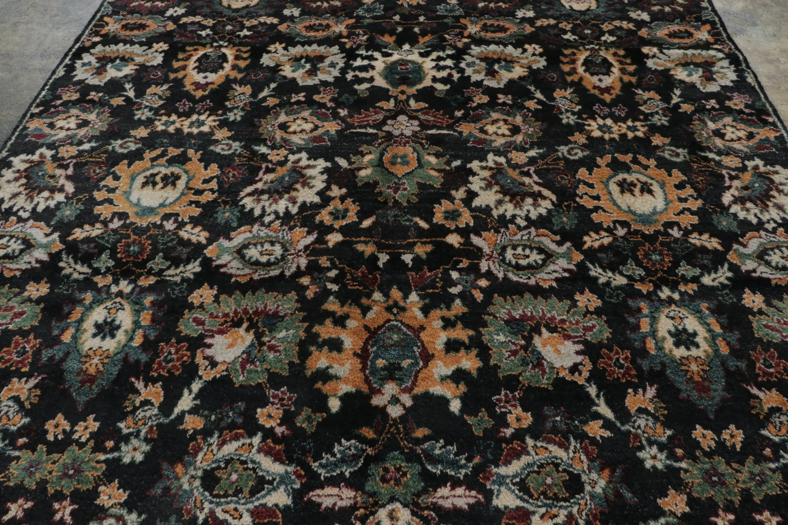 Modern Floral Karabagh Style Rug