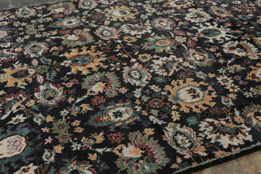 Modern Floral Karabagh Style Rug