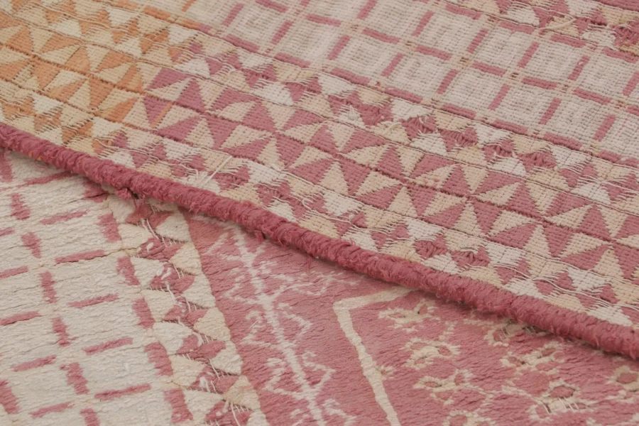 Antique Agra Geometric Rug