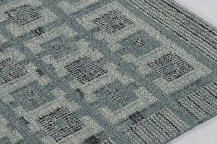 Scandinavian Custom Flatweave Rug