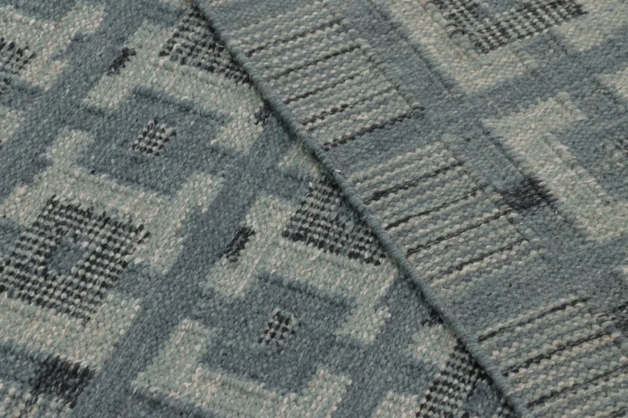 Scandinavian Custom Flatweave Rug
