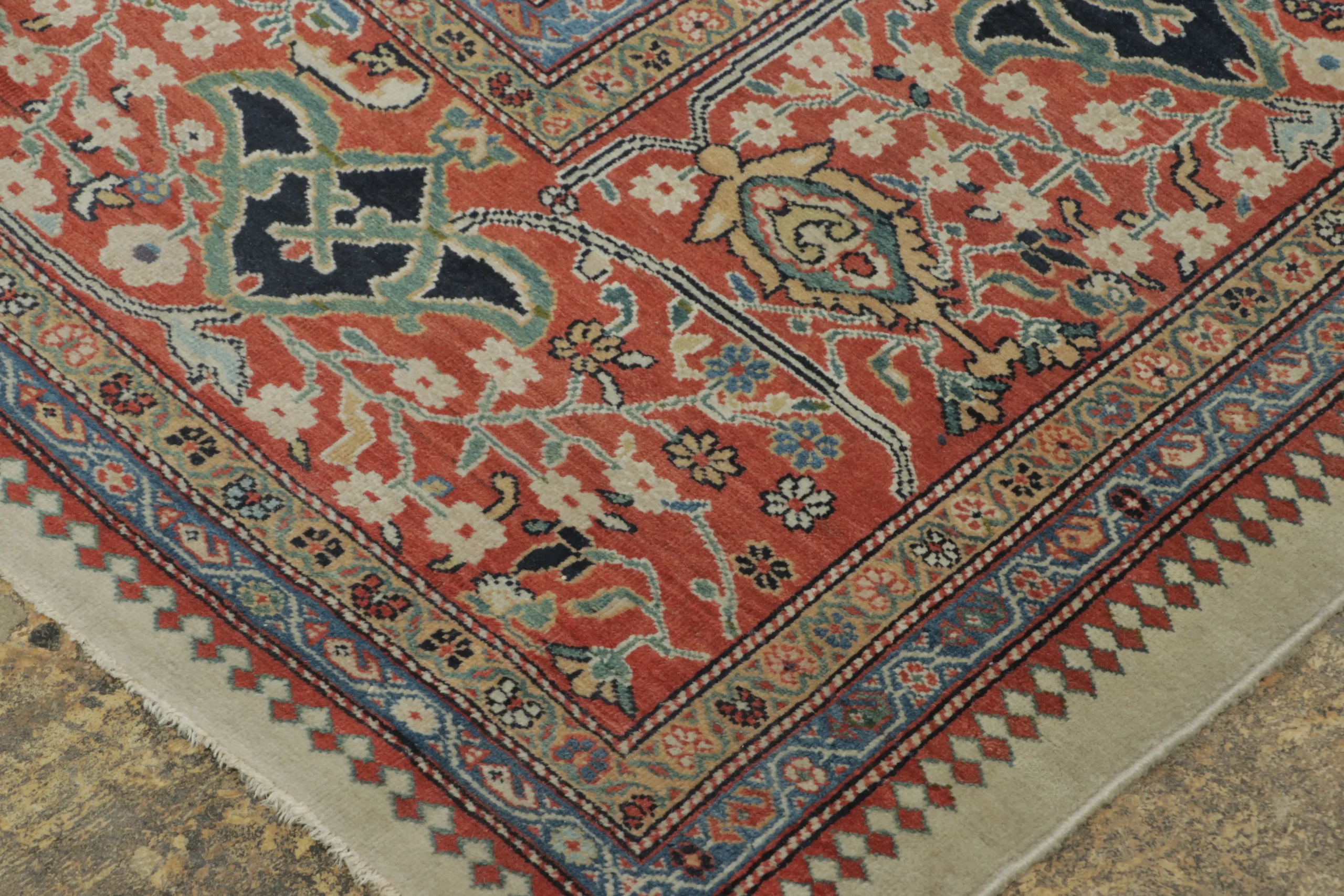 Antique Farahan Persian Rug