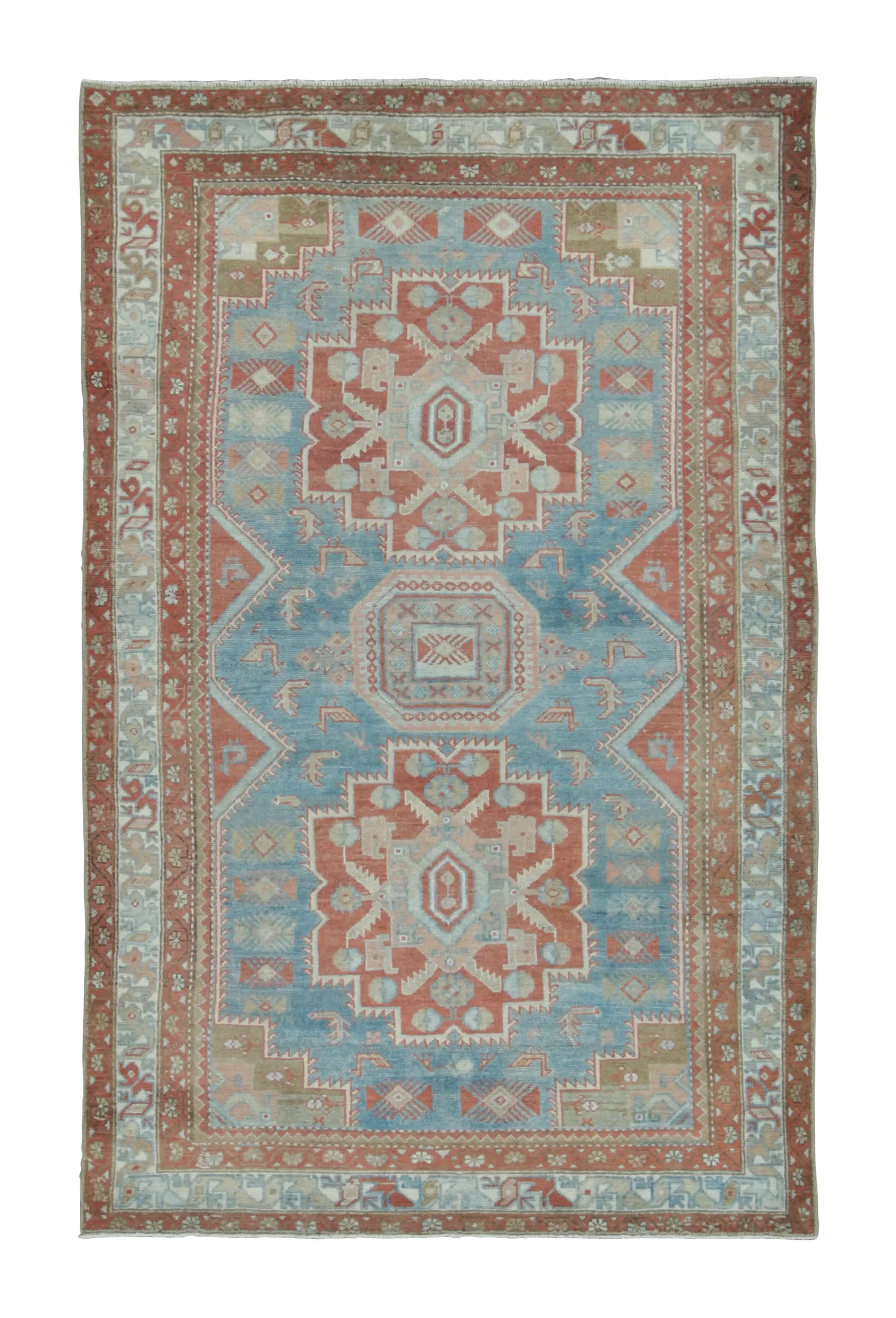 Antique Heriz Persian Rug