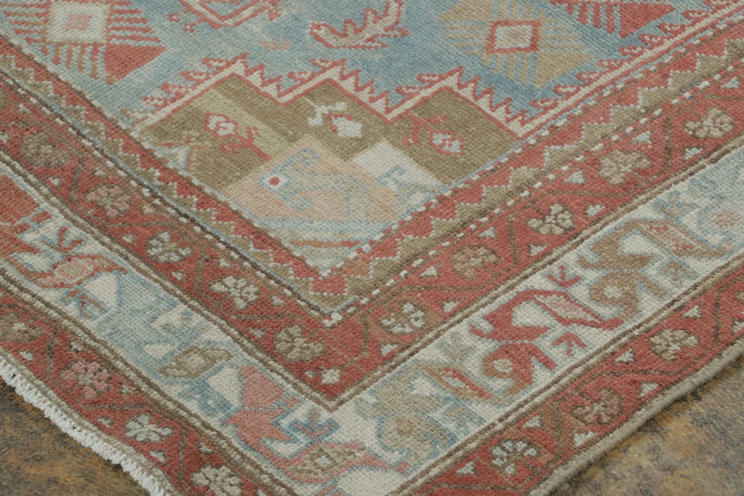 Antique Heriz Persian Rug