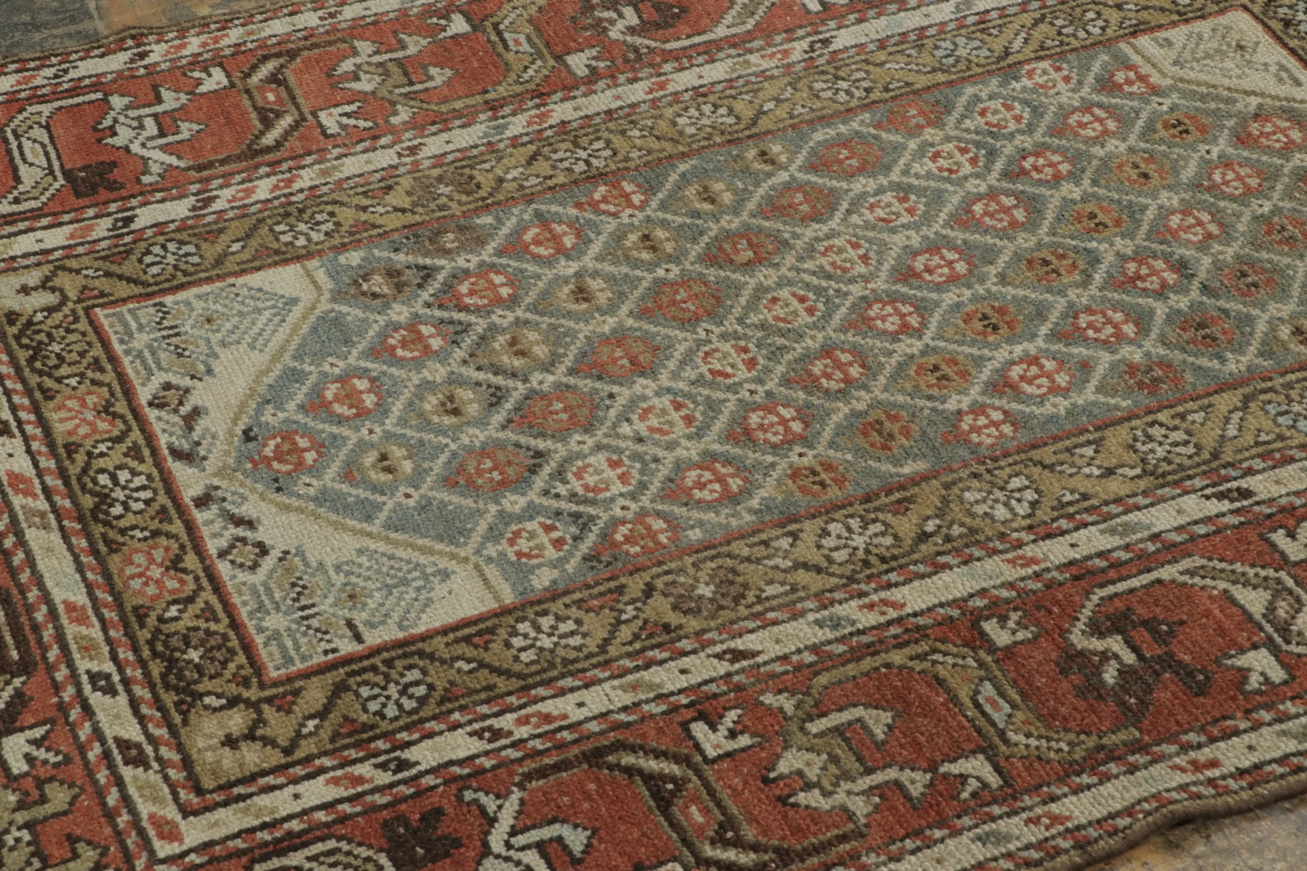 Antique Persian Kurdish Rug