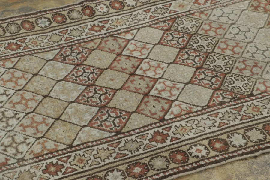 Antique Persian Kurdish Runner