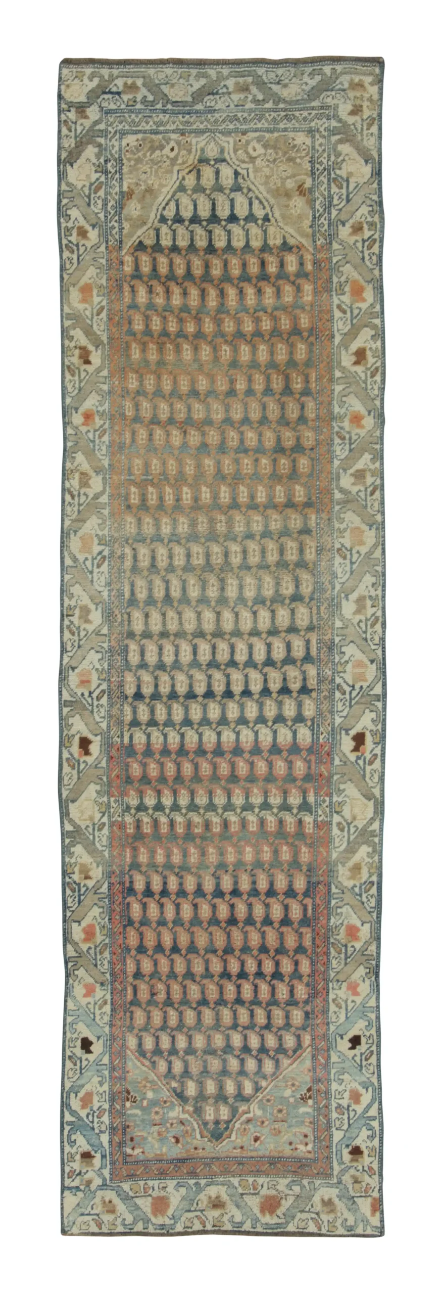 Antique Tabriz Runner Rug