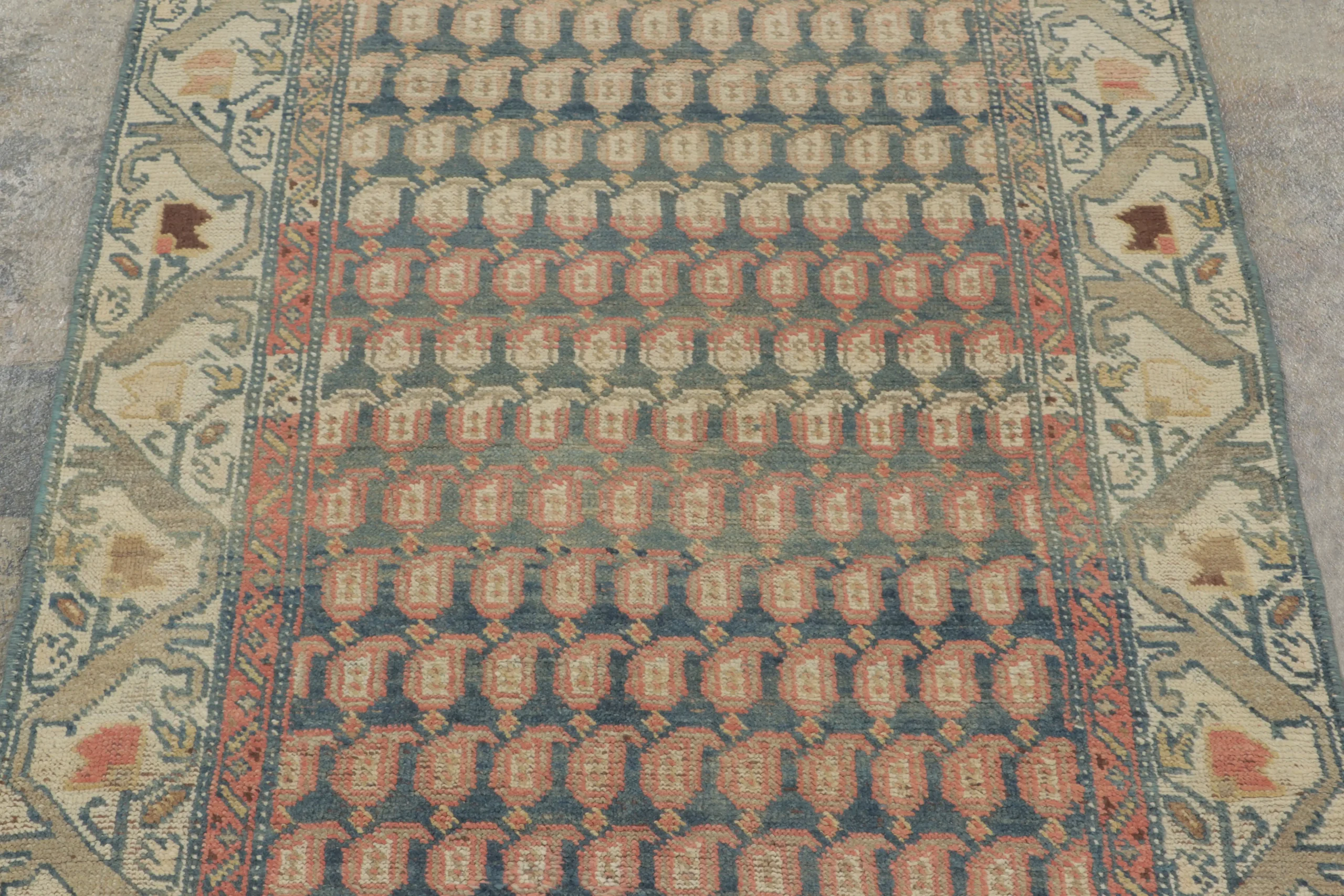 Antique Tabriz Runner Rug