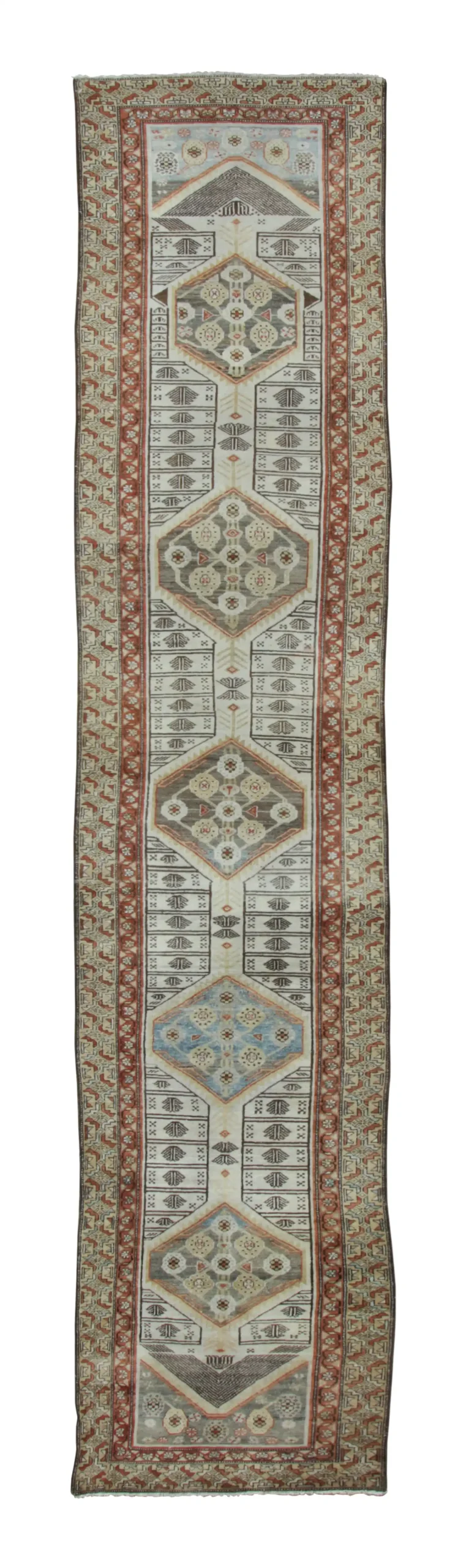 Antique Persian Sarab Runner Rug