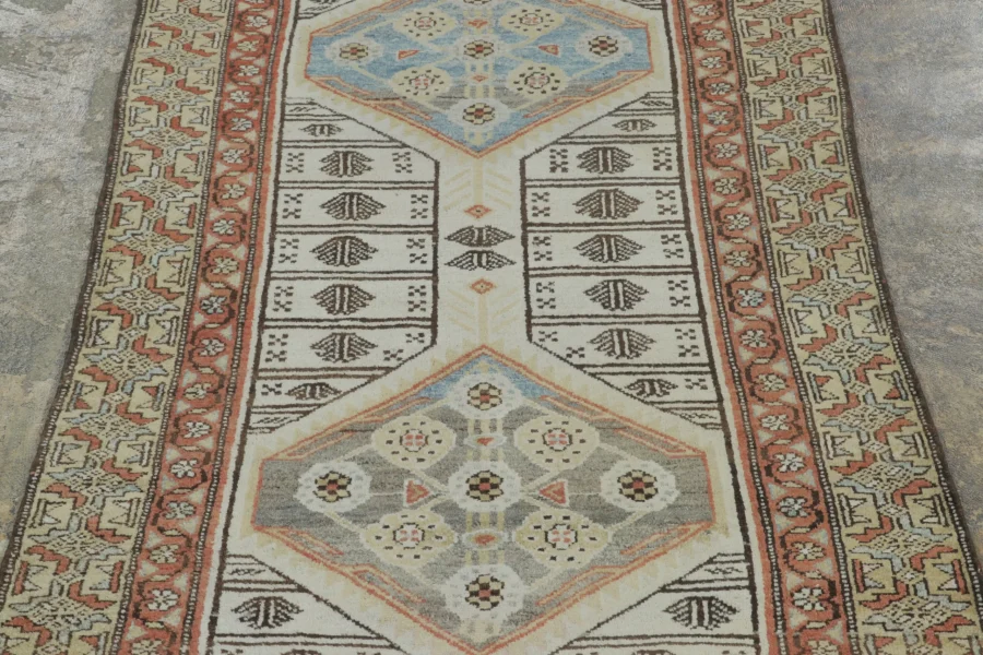 Antique Persian Sarab Runner Rug