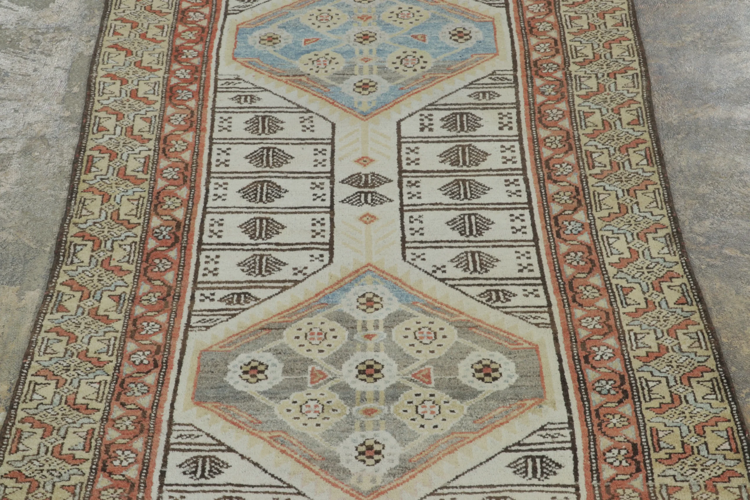 Antique Persian Sarab Runner Rug