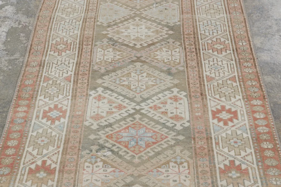 Vintage Persian Malayer Extra-Long Runner