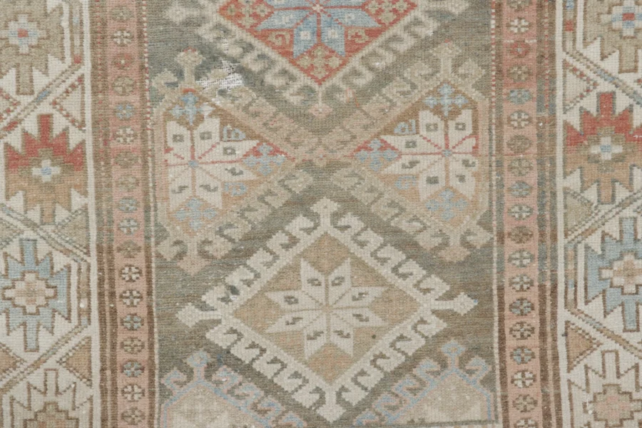 Vintage Persian Malayer Extra-Long Runner