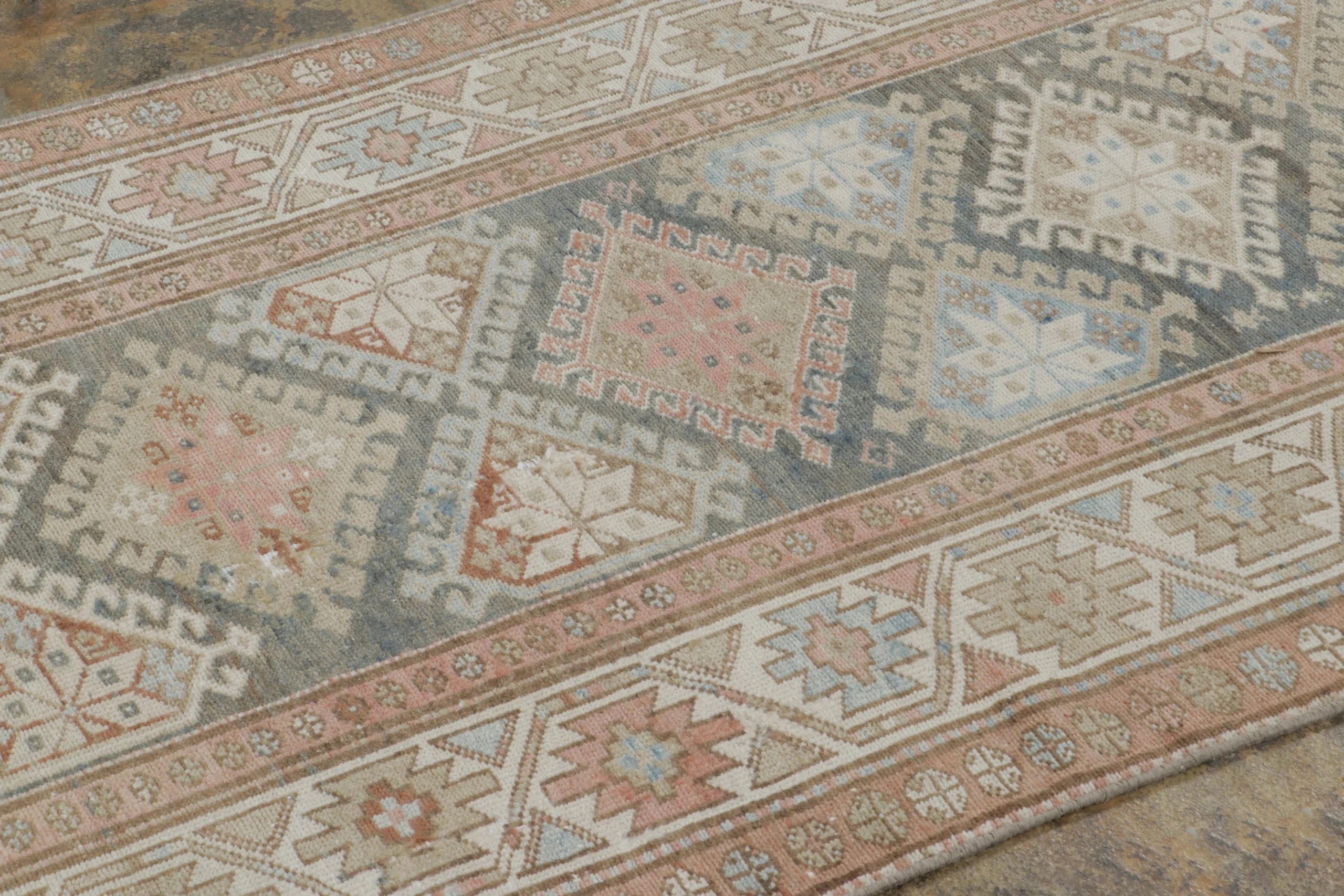Vintage Persian Malayer Extra-Long Runner