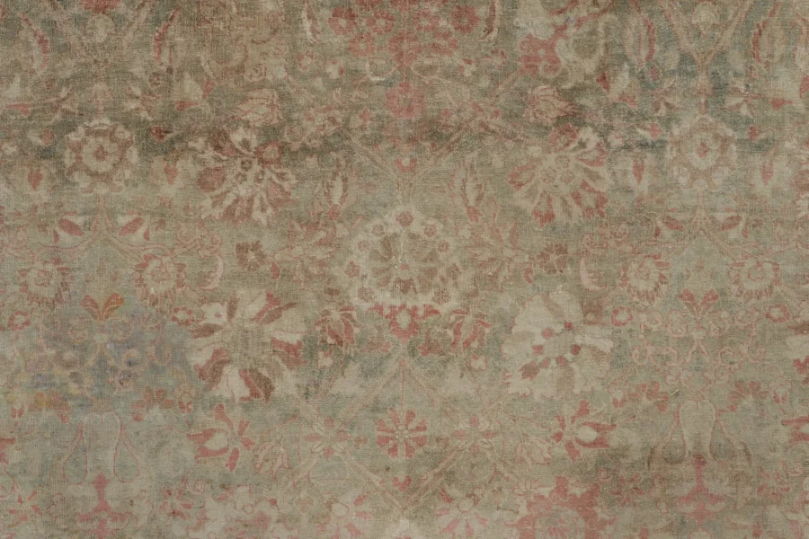 Vintage Persian Tabriz Rug