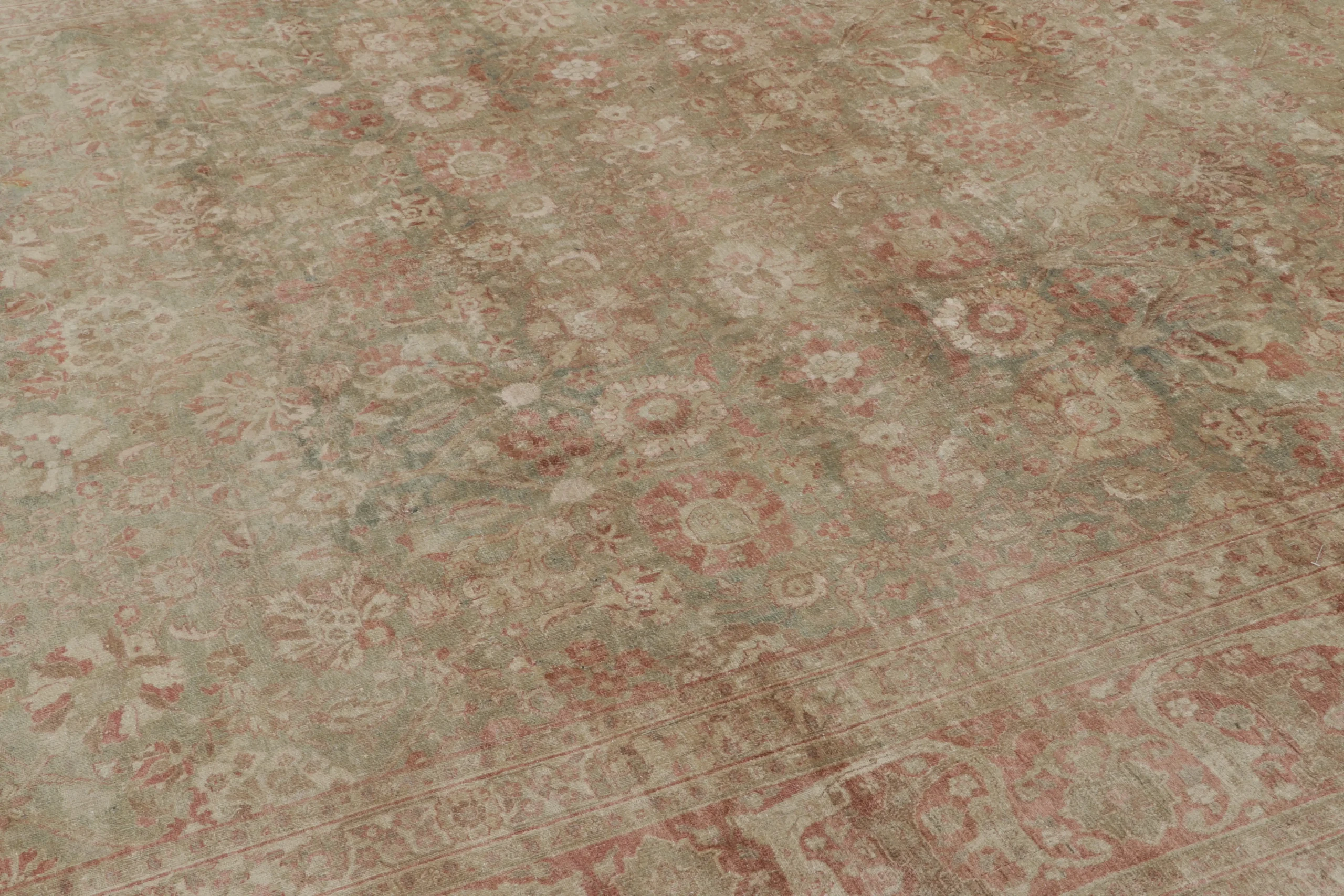 Vintage Persian Tabriz Rug