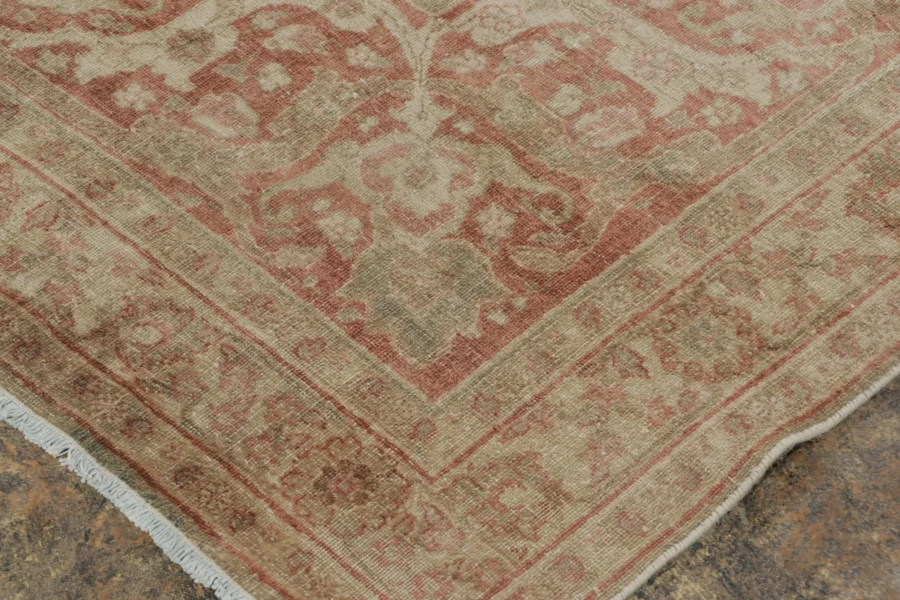 Vintage Persian Tabriz Rug