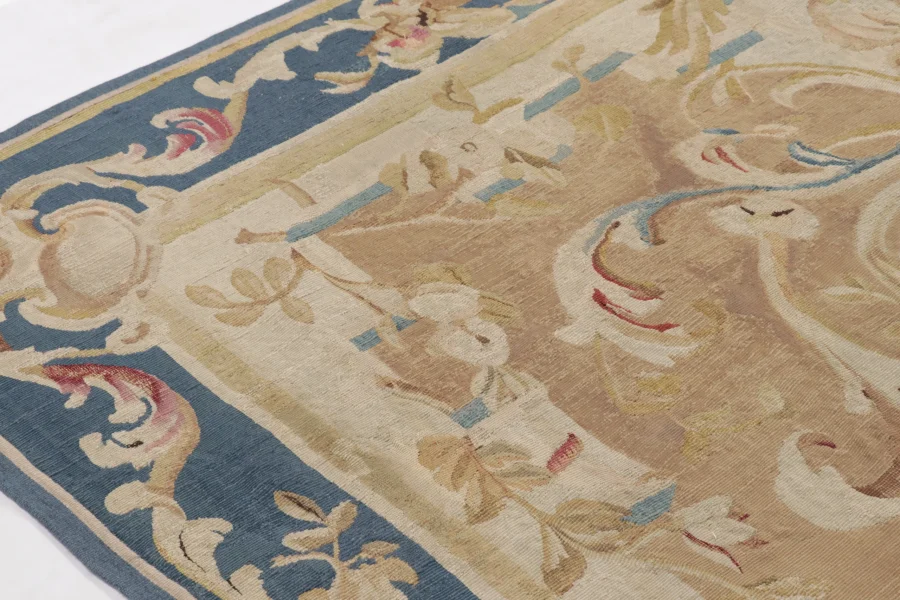 Antique French Aubusson Rug