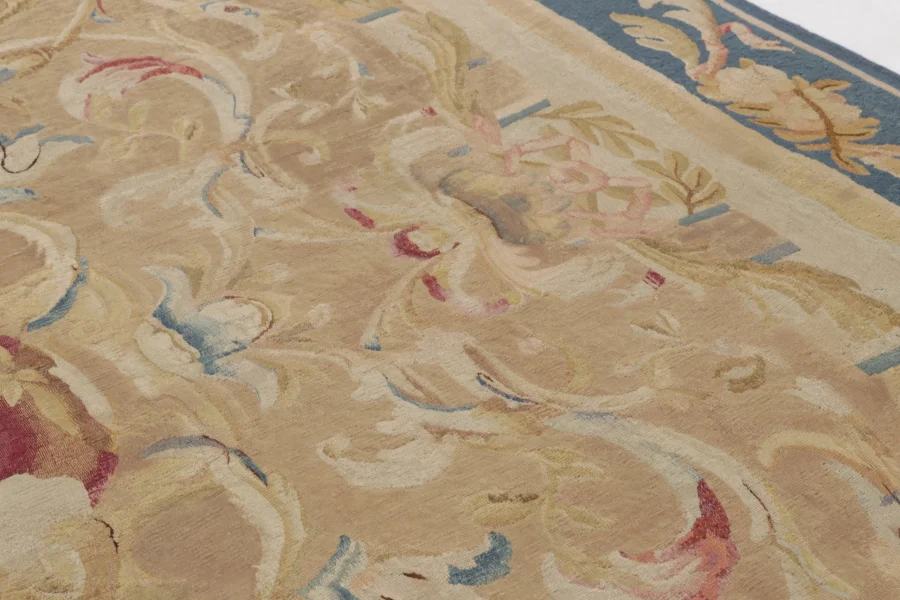 Antique French Aubusson Rug