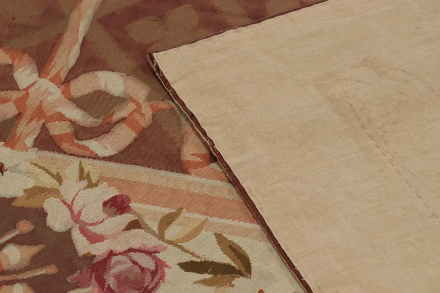 Antique French Aubusson Rug