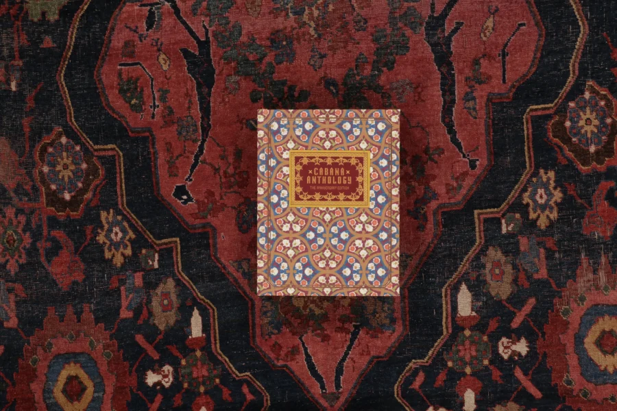 Oversized Antique Persian Bidjar Rug