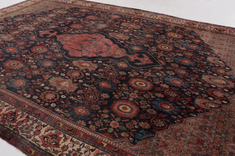 Oversized Antique Persian Bidjar Rug