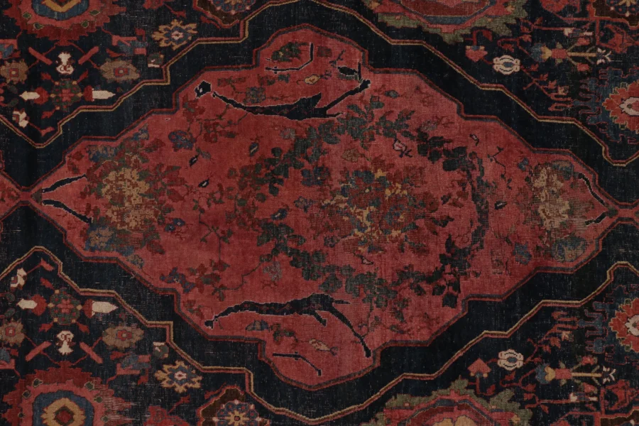 Oversized Antique Persian Bidjar Rug