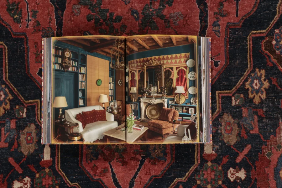 Oversized Antique Persian Bidjar Rug