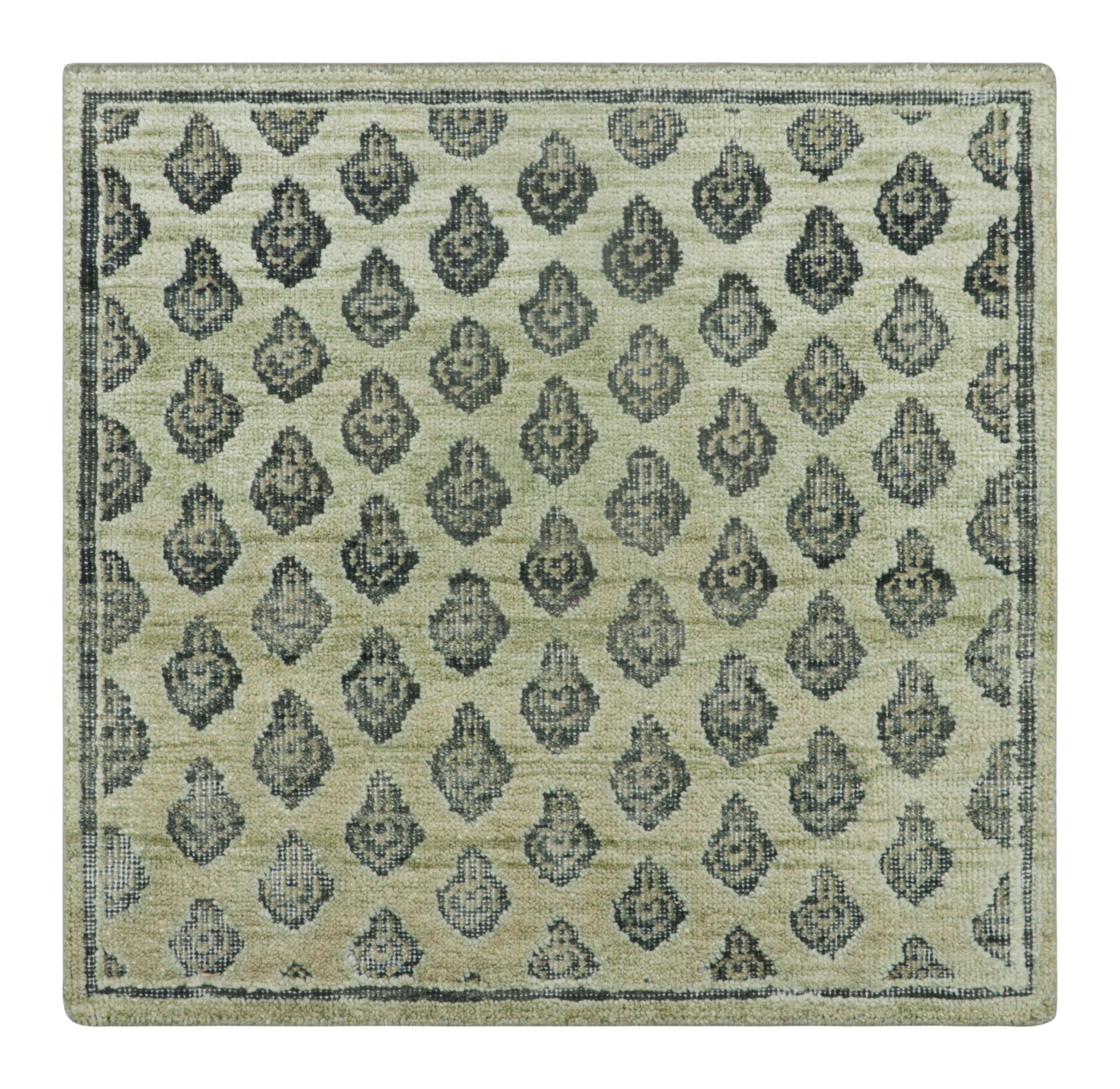 Rug & Kilim's Block Print Custom Rug Sample
