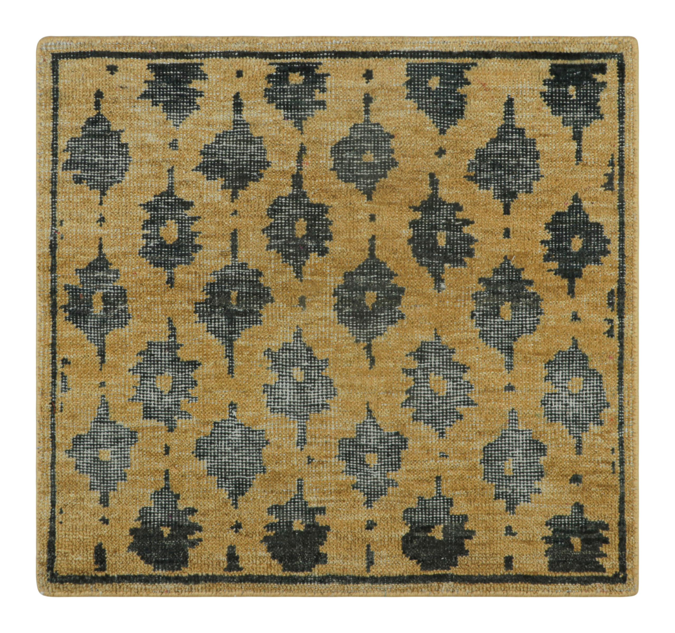 Rug & Kilim's Block Print Custom Rug Sample